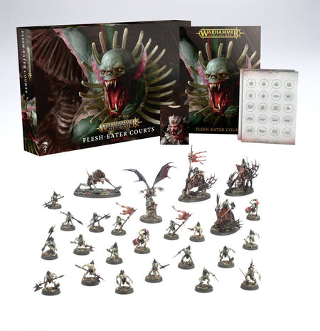 Age of Sigmar Flesh Eater Courts Army Set Miniatures Games Workshop   