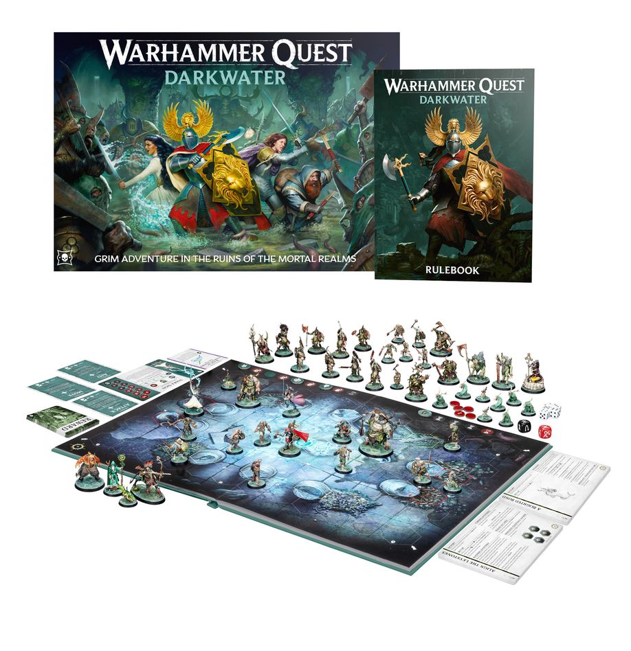 Warhammer Quest: Darkwater Miniatures Games Workshop WQ Darkwater