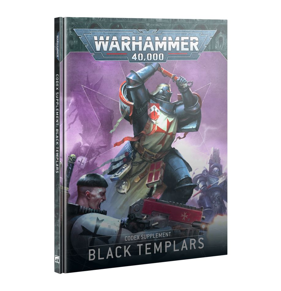 Warhammer 40K Codex Supplement: Black Templars Miniatures Games Workshop