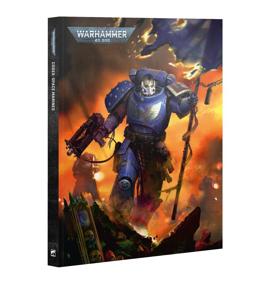 Warhammer 40K Codex: Space Marines Miniatures Games Workshop W40K SM Codex: Space Marines