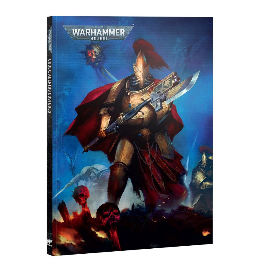 Warhammer Codex: Adeptus Custodes Miniatures Games Workshop WH Codex: Adeptus Custodes