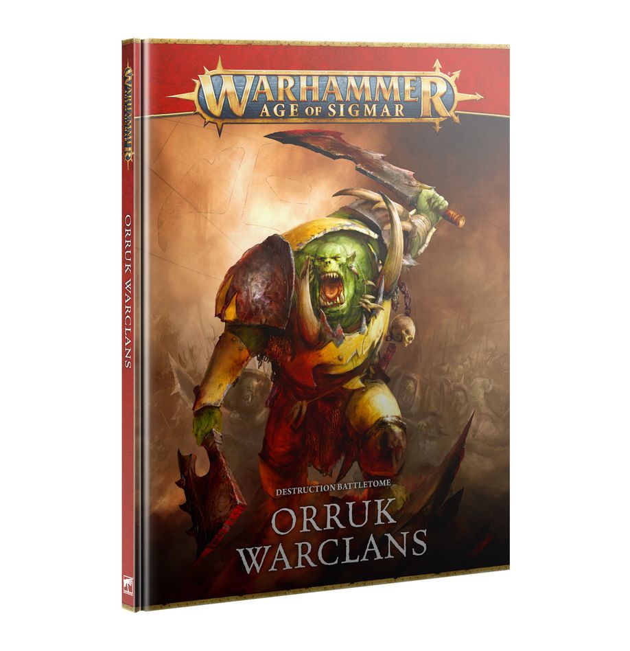 Age of Sigmar Destruction Battletome: Orruk Warclans Miniatures Games Workshop