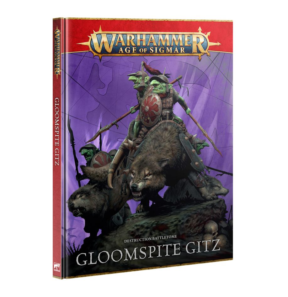 Age of Sigmar Destruction Battletome: Gloomspite Gitz Miniatures Games Workshop