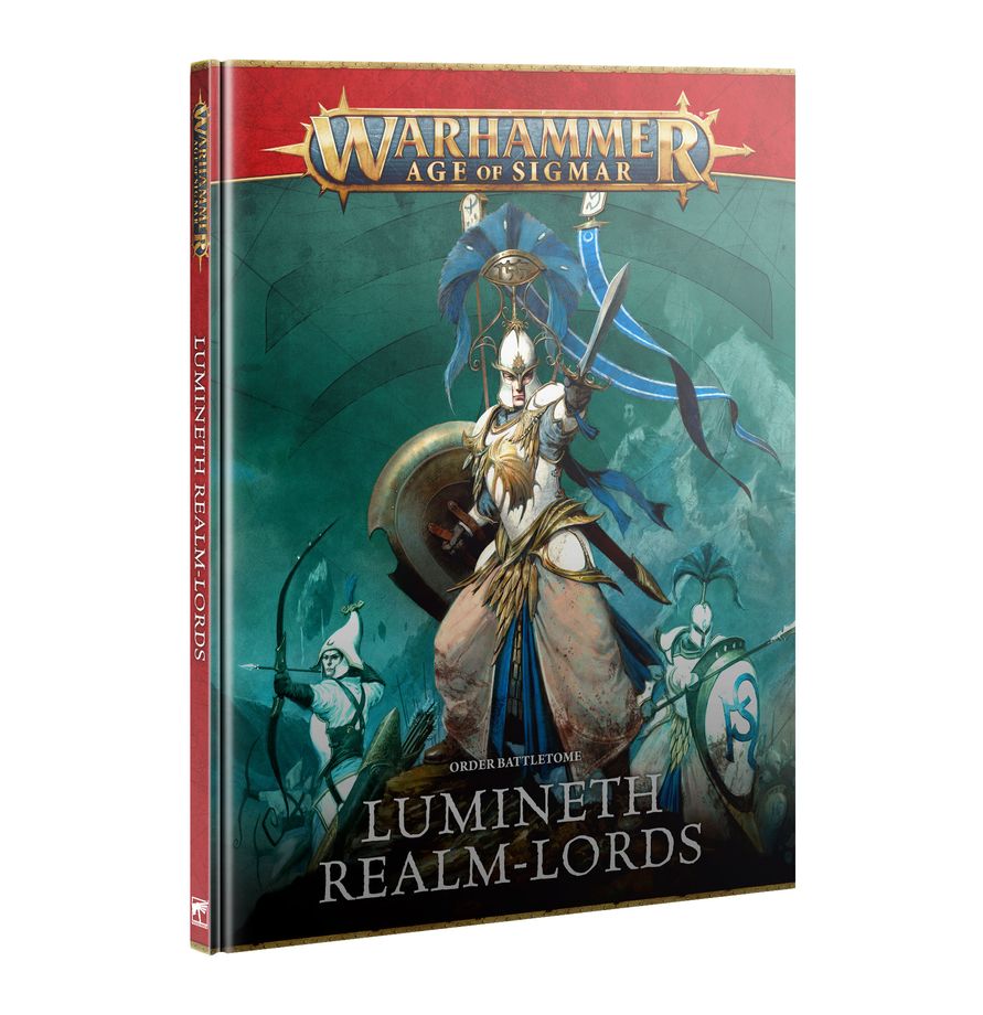 Warhammer Age of Sigmar: Order Battletome: Lumineth Realm-lords Miniatures Games Workshop WHAoS BT Lumineth Realm-lords
