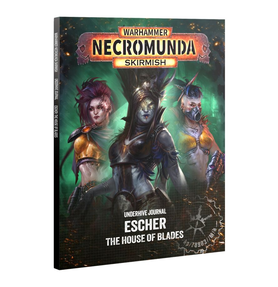 Warhammer Necromunda Underhive Journal: Escher – The House of Blades Miniatures Games Workshop WHNEC UH Jour: Escher