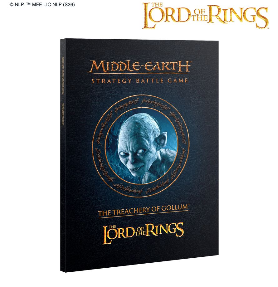 Middle-earth™ Strategy Battle Game Journal: The Treachery of Gollum™ Miniatures Games Workshop MESBG Journal Shelob/Gollum