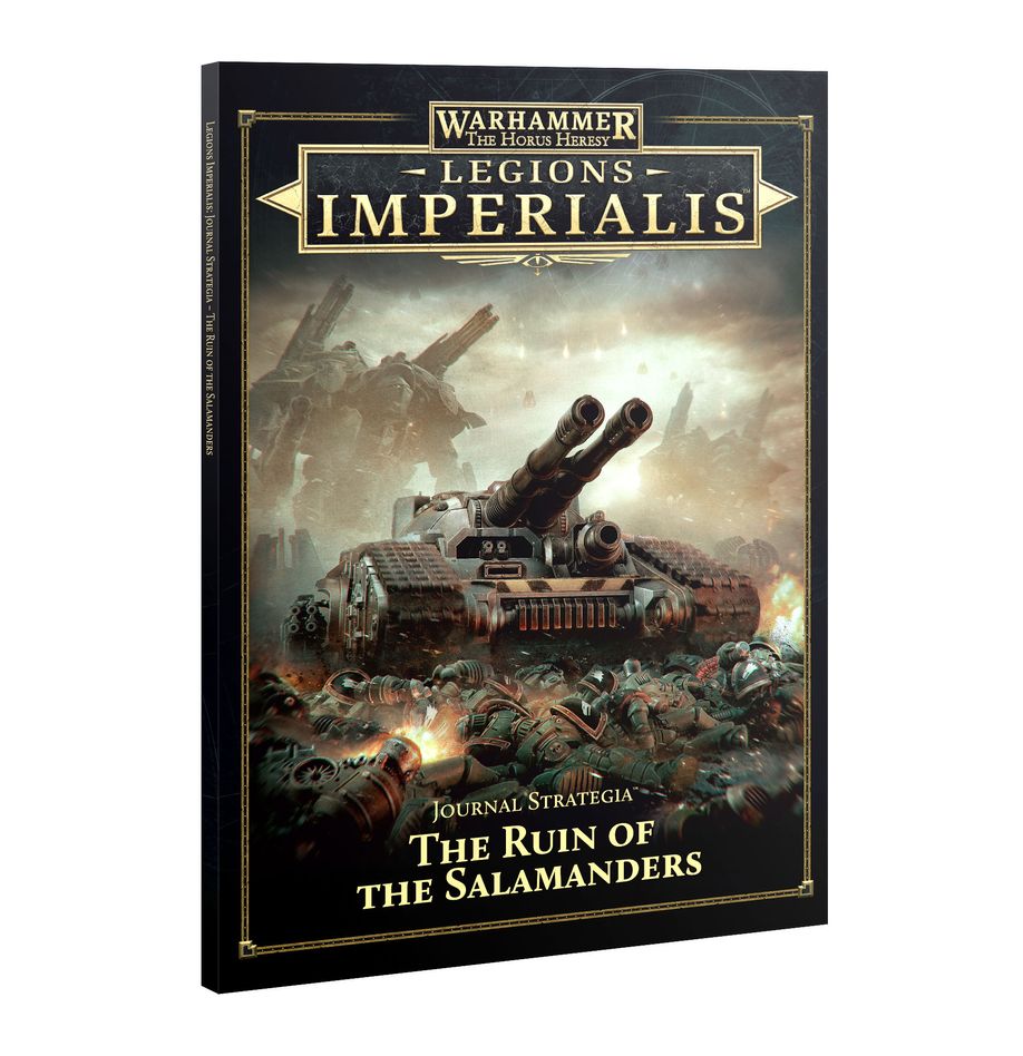 Warhammer: The Horus Heresy Journal Strategia – The Ruin of the Salamanders Miniatures Games Workshop WHTHH: Journal Strat RotS