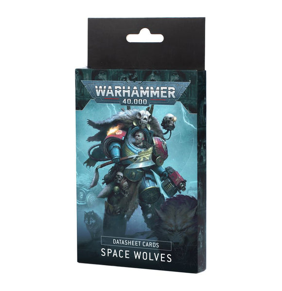 Warhammer 40K Space Wolves: Datasheet Cards Miniatures Games Workshop
