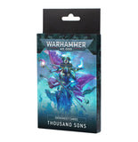 Warhammer 40K Thousand Sons: Datasheet Cards Miniatures Games Workshop