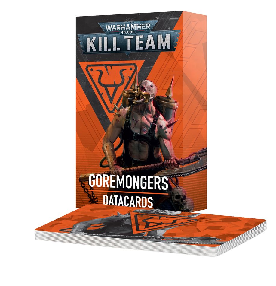 Warhammer 40K Kill Team: Goremongers Datacards Miniatures Games Workshop Goremongers Datacards