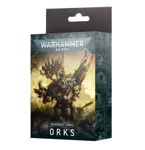 Warhammer 40K 10E Orks: Datasheet Cards Miniatures Games Workshop   