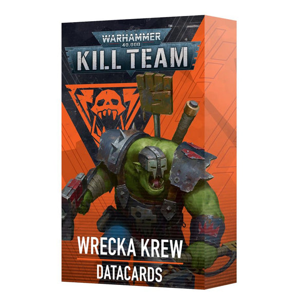 Warhammer 40K Kill Team: Wrecka Krew Datacards Miniatures Games Workshop