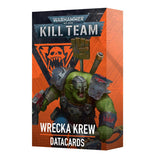 Warhammer 40K Kill Team: Wrecka Krew Datacards Miniatures Games Workshop