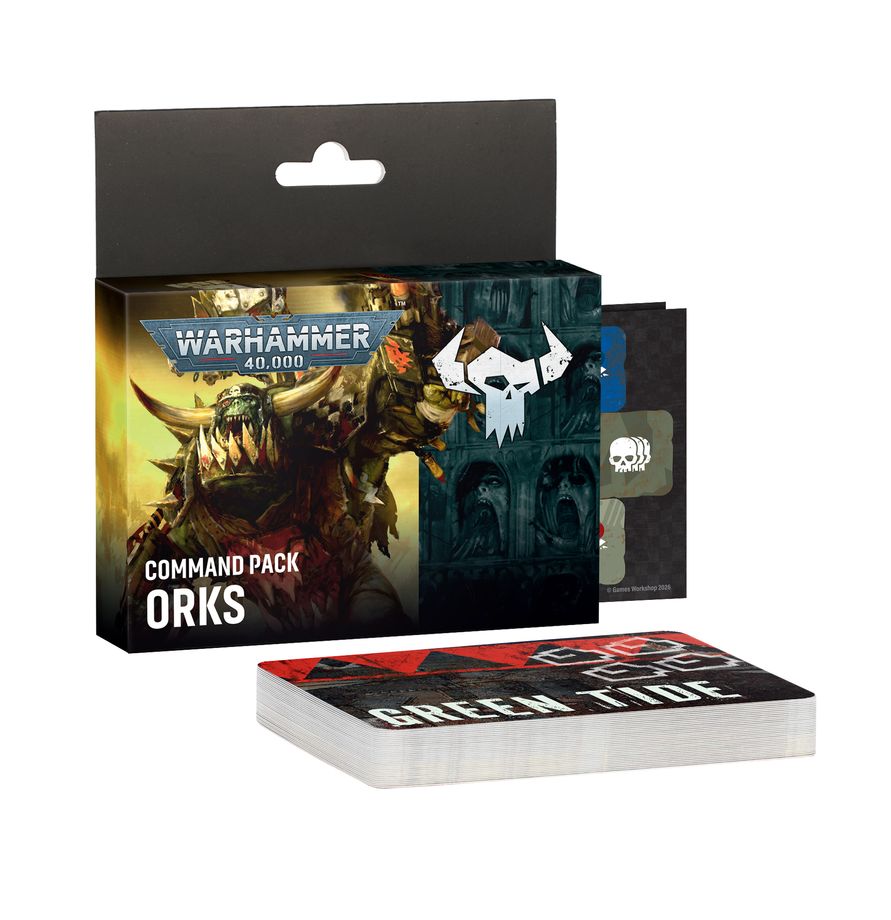 Warhammer 40K Orks: Command Pack: Orks Miniatures Games Workshop W40K Command Pack: Orks