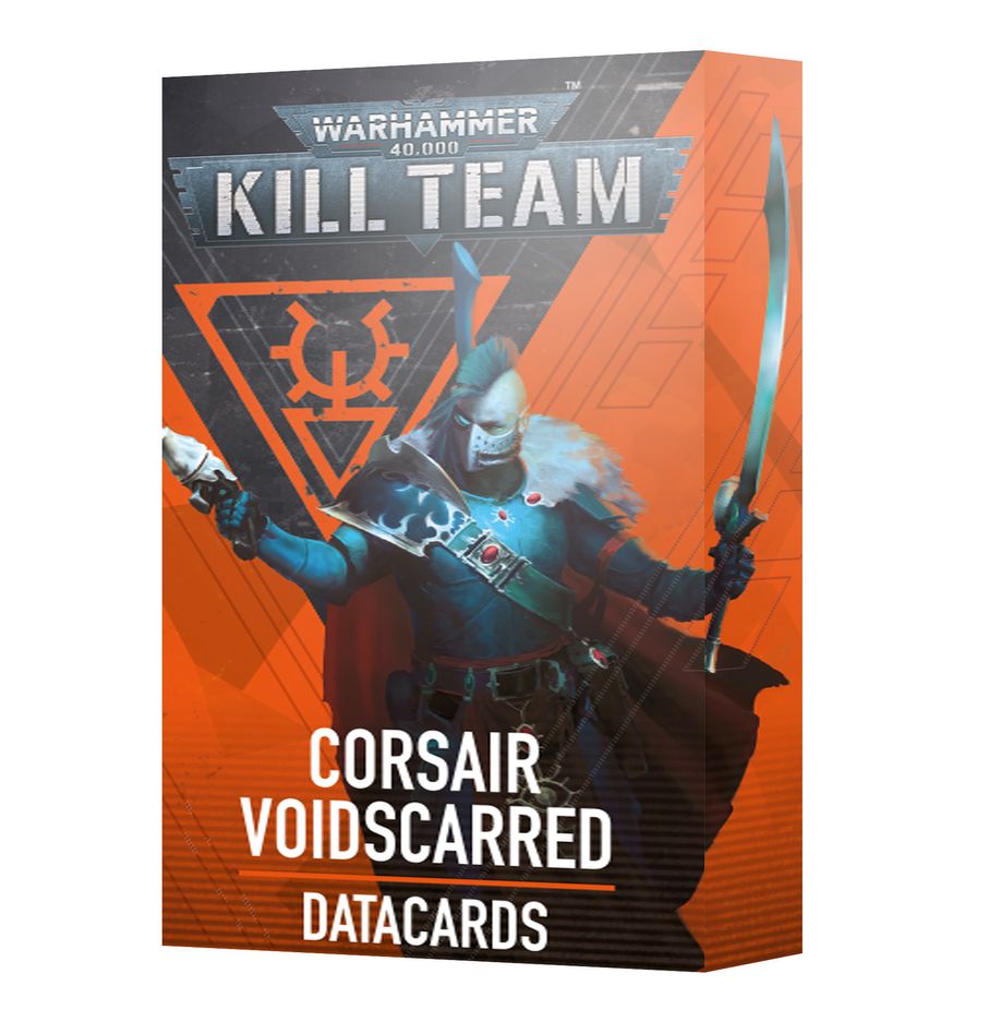 Warhammer 40K Kill Team: Corsair Voidscarred Datacards Miniatures Games Workshop   