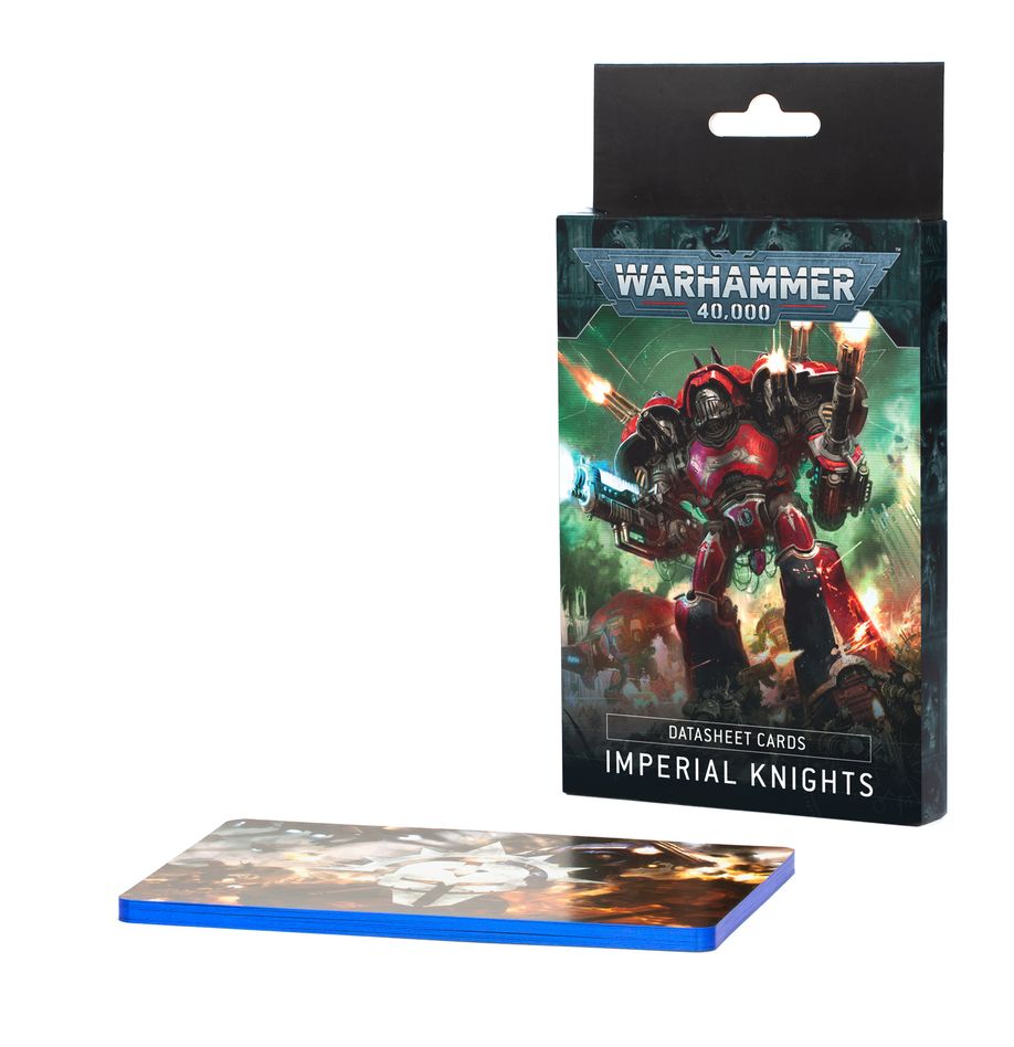 Warhammer 40k Datasheet Cards: Imperial Knights Miniatures Games Workshop