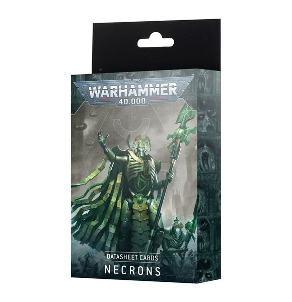 Warhammer 40K 10E Necrons: Datasheet Cards Miniatures Games Workshop   