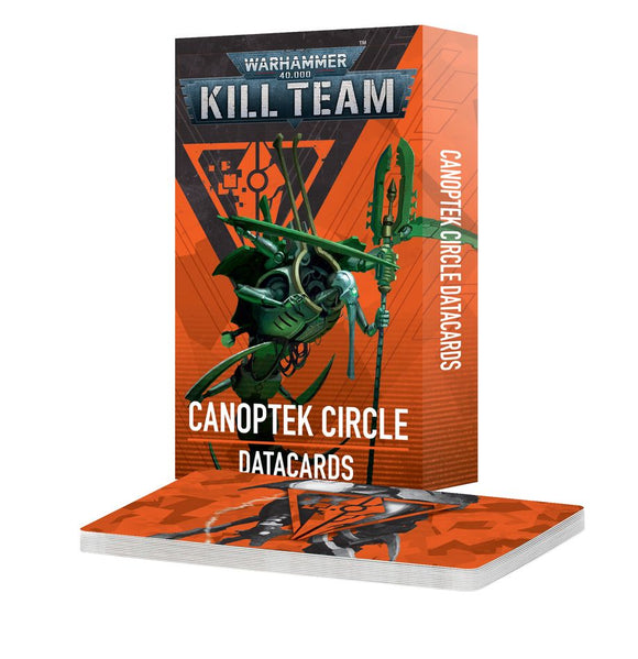 Kill Team: Canoptek Circle – Datacards Miniatures Games Workshop WH40kKT: Canoptek Circle DC