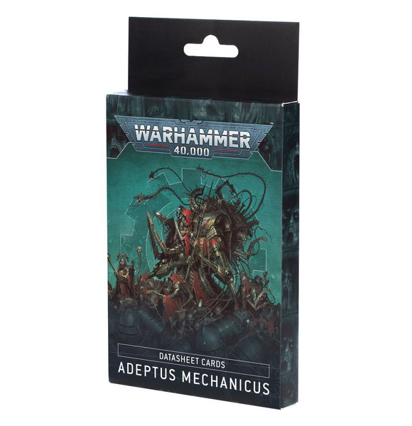 Warhammer 40K 10E Adeptus Mechanicus: Datasheet Cards Miniatures Games Workshop   