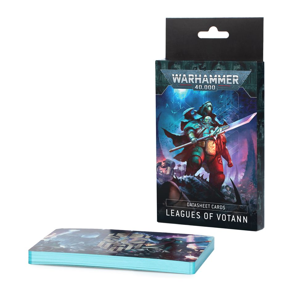 Warhammer 40K Datasheet Cards: Leagues of Votann Miniatures Games Workshop