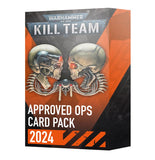 Warhammer 40K Kill Team: Approved Ops Card Pack 2024 Miniatures Games Workshop   