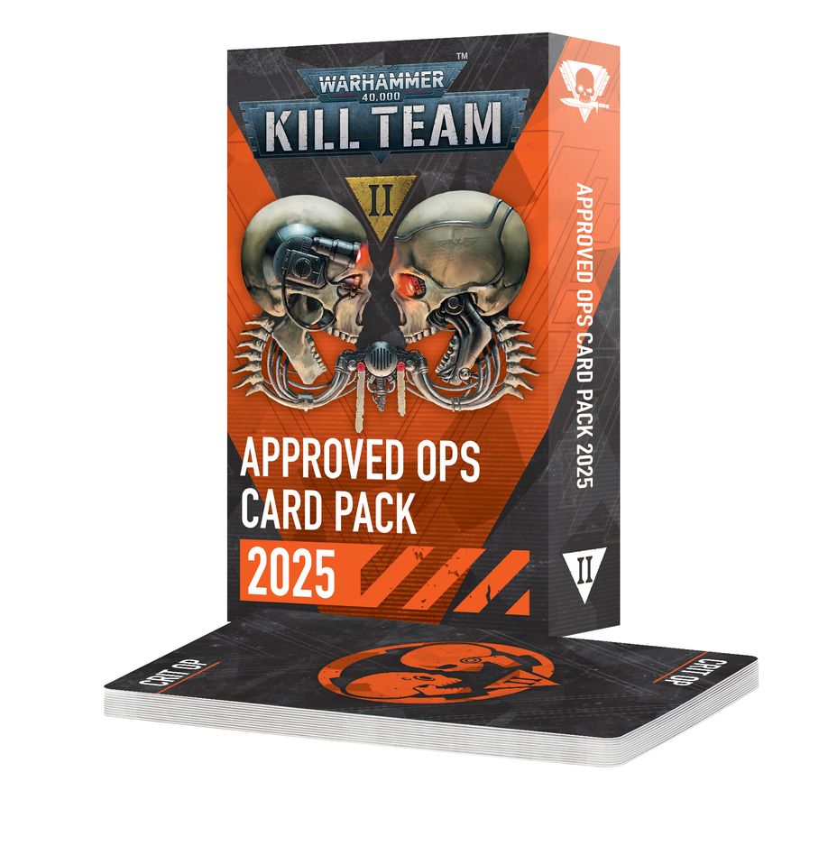 Kill Team: Approved Ops Card Pack 2025 Miniatures Games Workshop