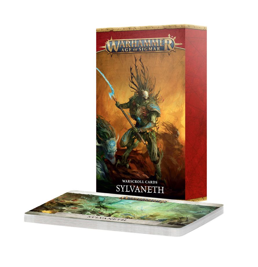 Warhammer Age of Sigmar: Warscroll Cards: Sylvaneth Miniatures Games Workshop AoS Warscroll Cards: Sylvaneth