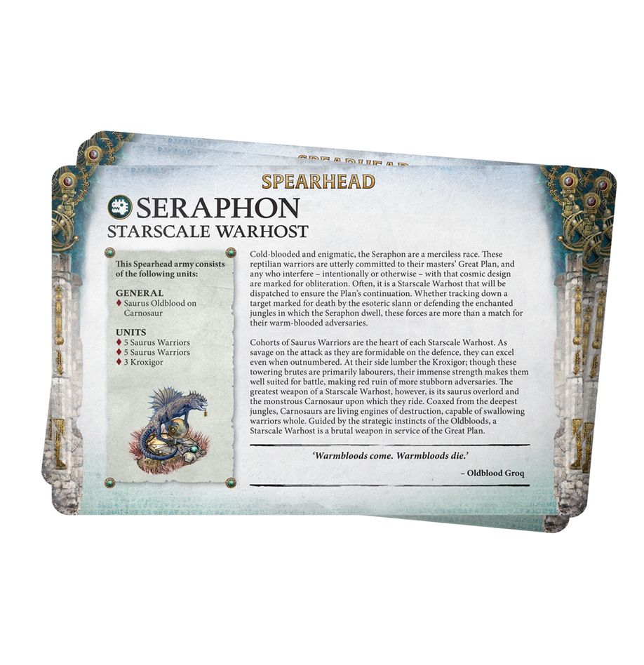 Age of Sigmar 4th Edition - Seraphon: Faction Pack – Common Ground