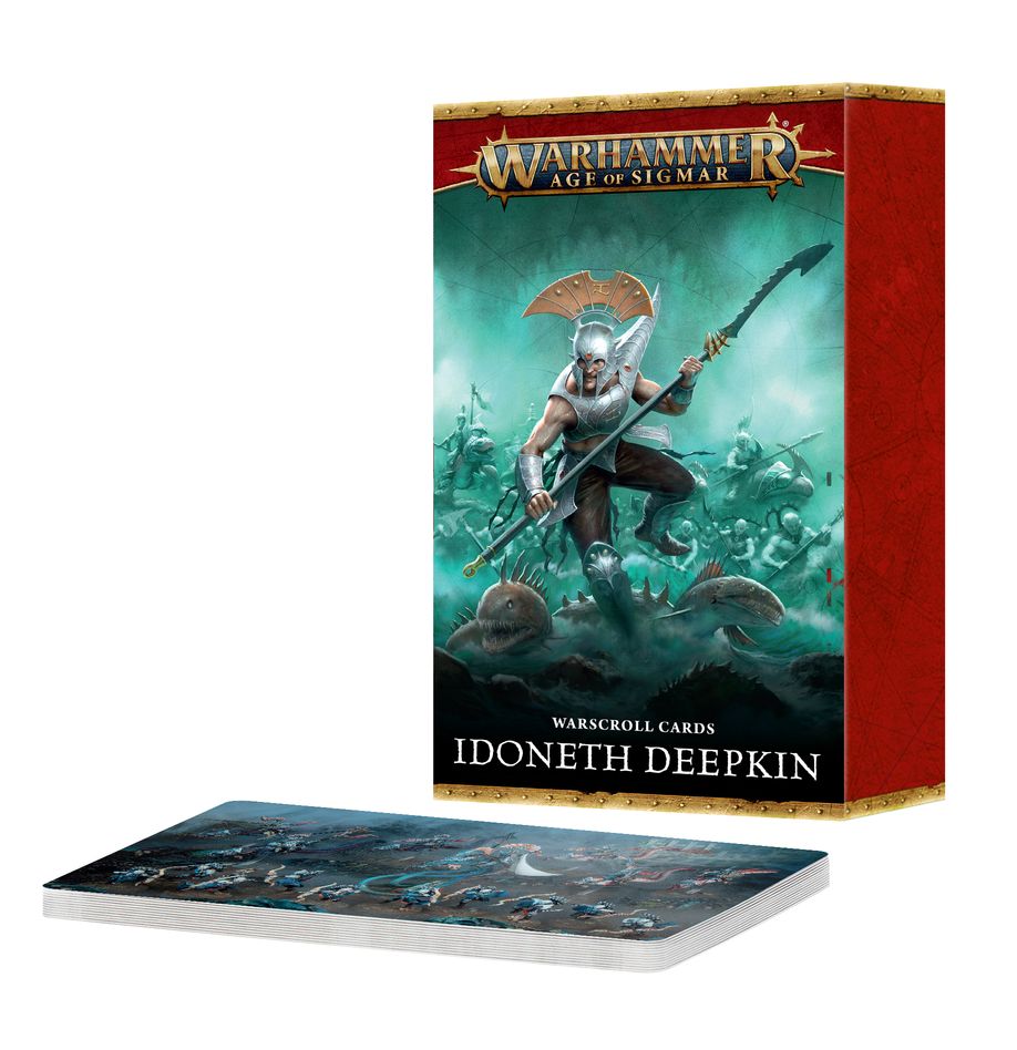 Age of Sigmar Idoneth Deepkin: Warscroll Cards (2025) Miniatures Games Workshop AoS IDK Warscroll Cards (2025)