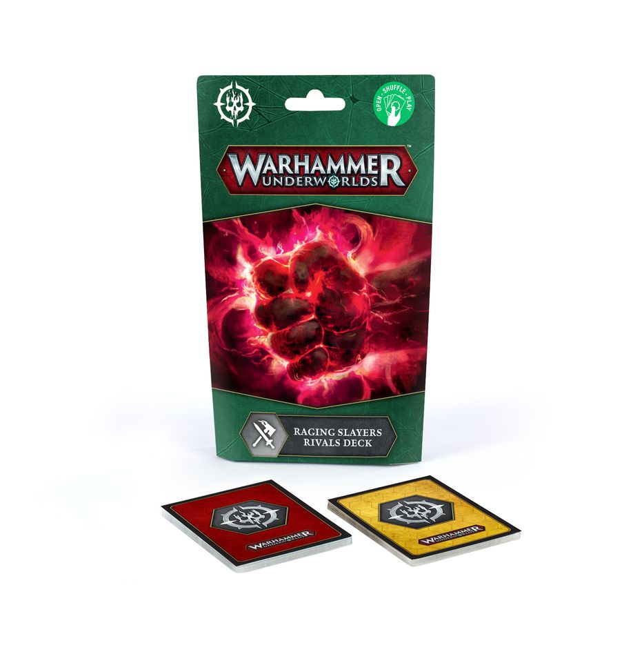 Warhammer Underworlds: Raging Slayers Rivals Deck Miniatures Games Workshop