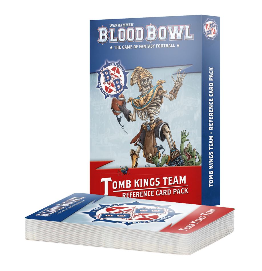 Tomb Kings Team Reference Card Pack Miniatures Games Workshop BB Tomb Kings Card Ref