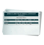 Horus Heresy Legions Imperialis: Mechanicum Army Cards Miniatures Games Workshop   