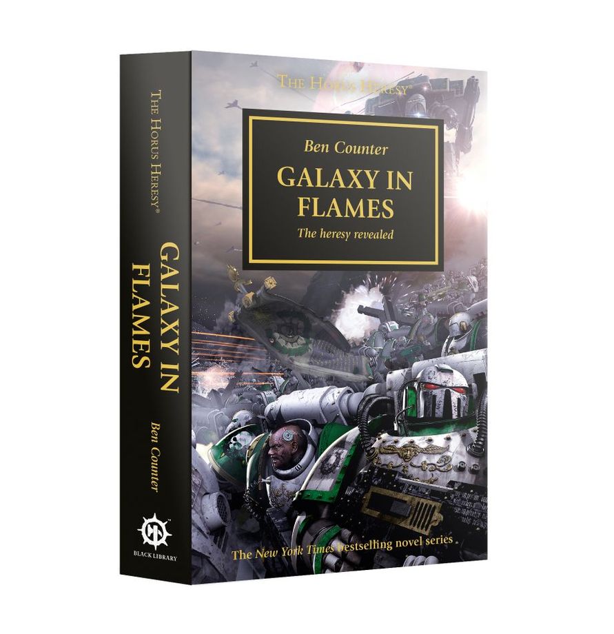 Warhammer Galaxy in Flames (Paperback) The Horus Heresy Book 3 Miniatures Games Workshop WH40K Galaxy in Flames HH Book 3 (PB)