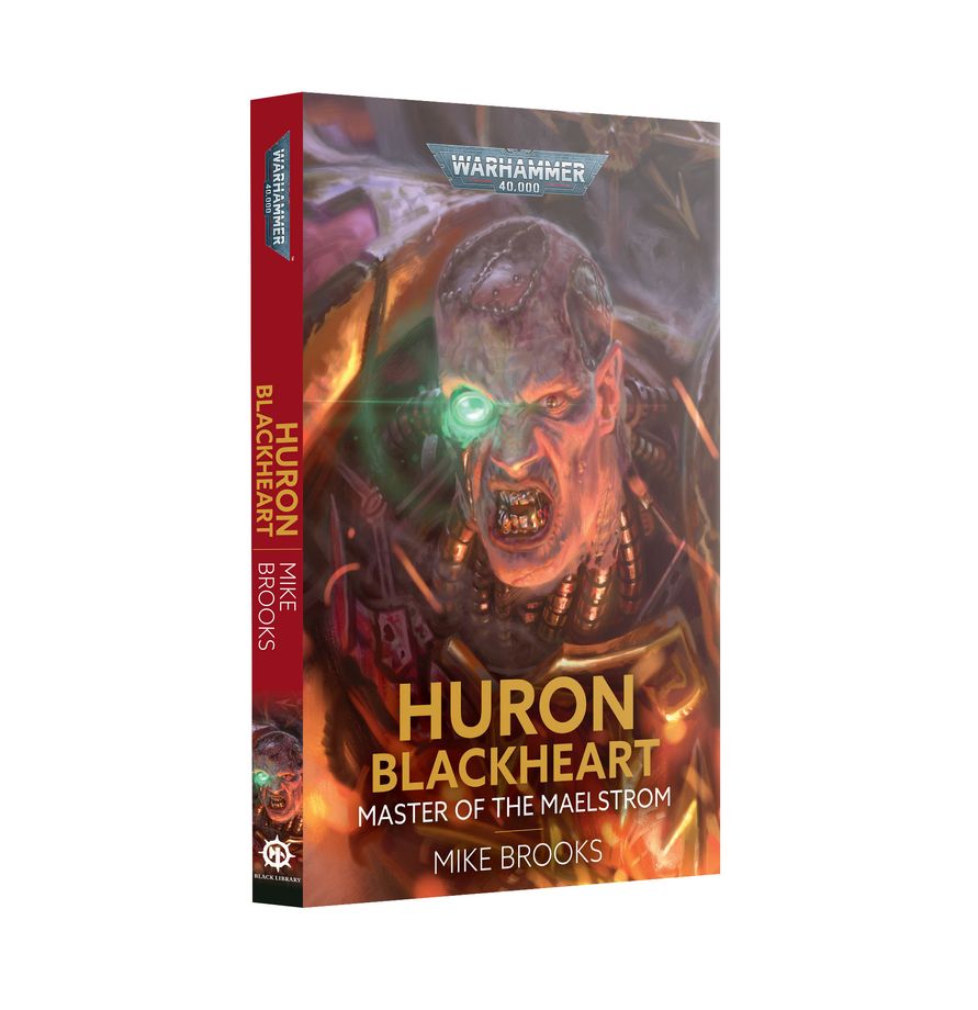 Warhammer 40k: Huron Blackheart: Master of the Maelstrom (Paperback) (English) Miniatures Games Workshop WH40k Huron Blackheart: MotM (PB)
