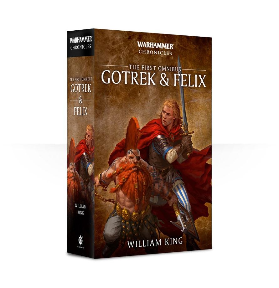 Warhammer Gotrek and Felix: The First Omnibus (Paperback) Miniatures Games Workshop WH40K Galaxy in Flames HH Book 3 (PB)