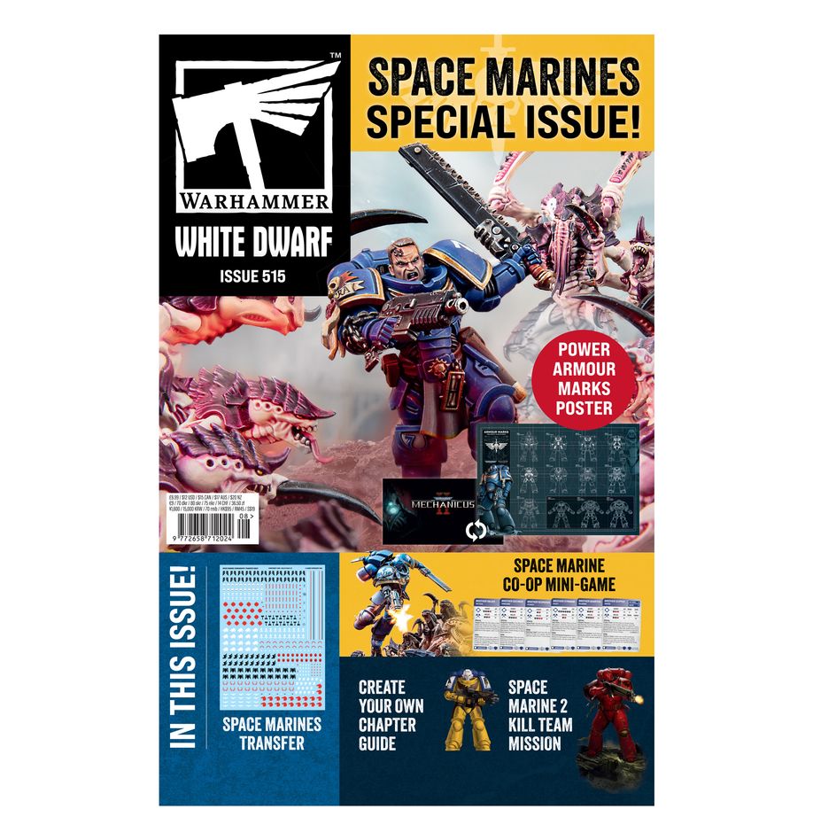 White Dwarf 515 (August 2025) Miniatures Games Workshop