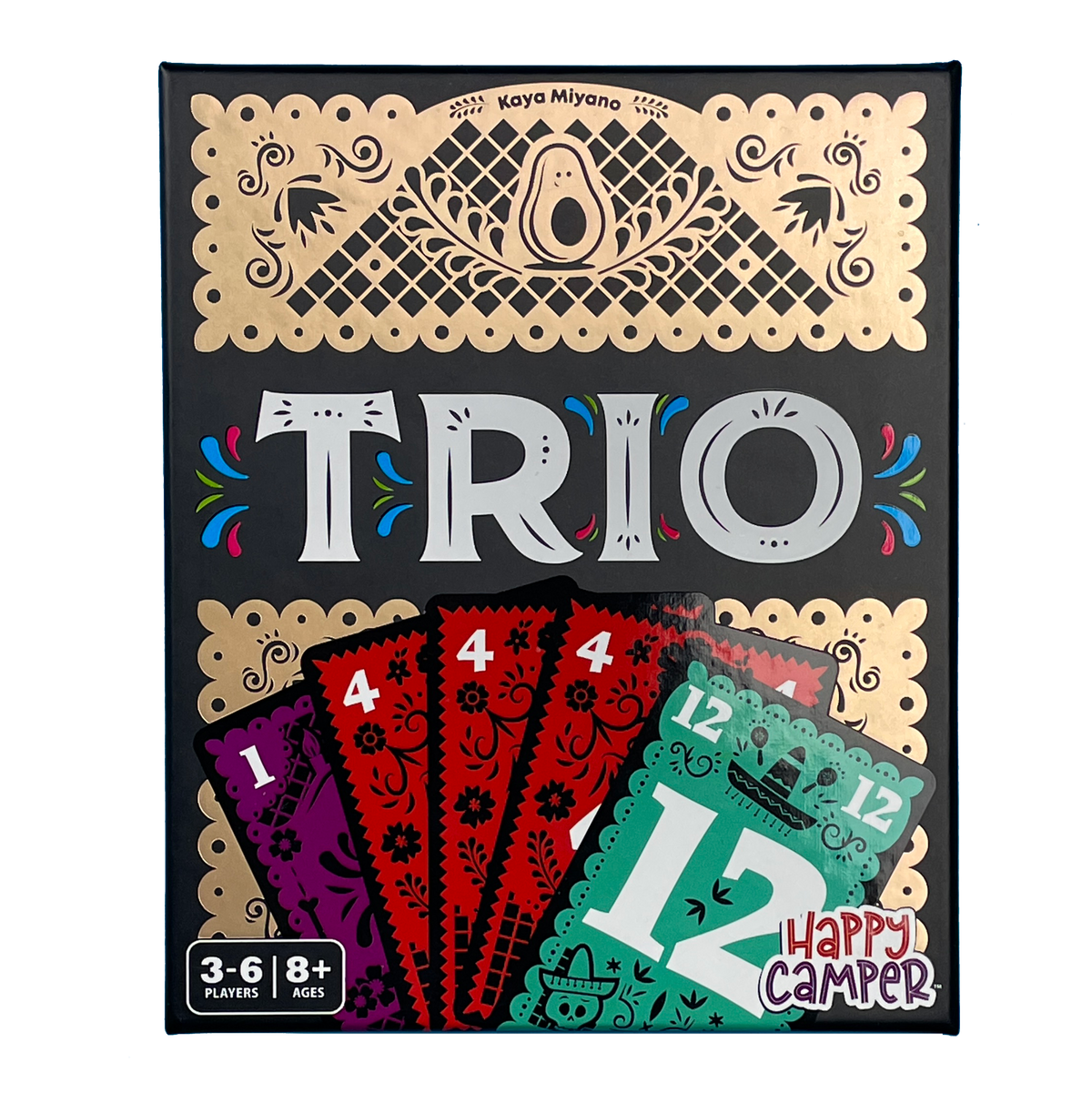 Trio Card Games Happy Camper