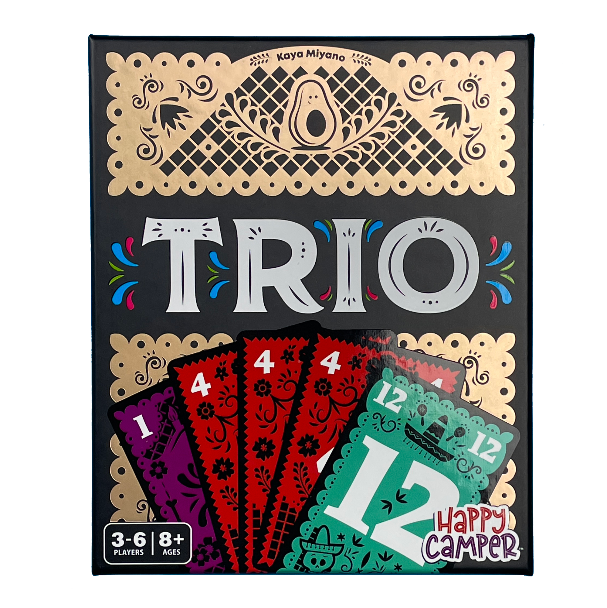 Trio Card Games Happy Camper