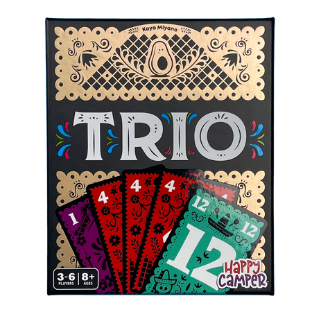Trio Card Games Happy Camper