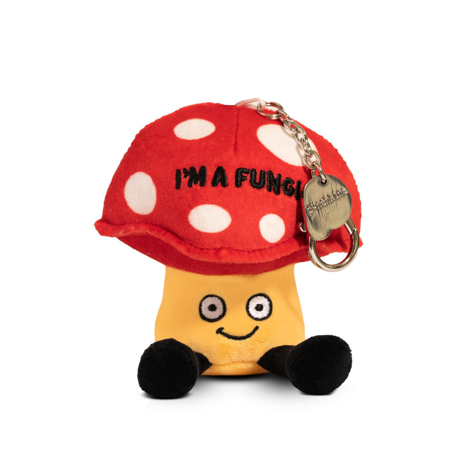 Punchkins Funny Plush Mushroom Bag Charm Plushes Punchkins   