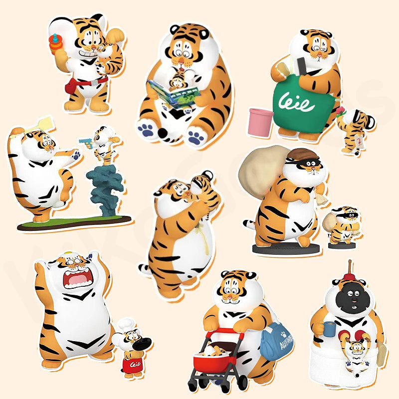 Alexander The Fat Tiger – Roaring Love Series 2: Epic Filial Fabil Blind Box Toys Pepper Joy