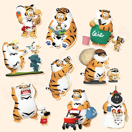 Alexander The Fat Tiger – Roaring Love Series 2: Epic Filial Fabil Blind Box Toys Pepper Joy