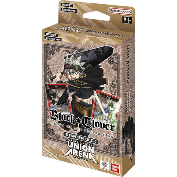 Union Arena [UE08ST] TCG: Black Clover Starter Trading Card Games Bandai