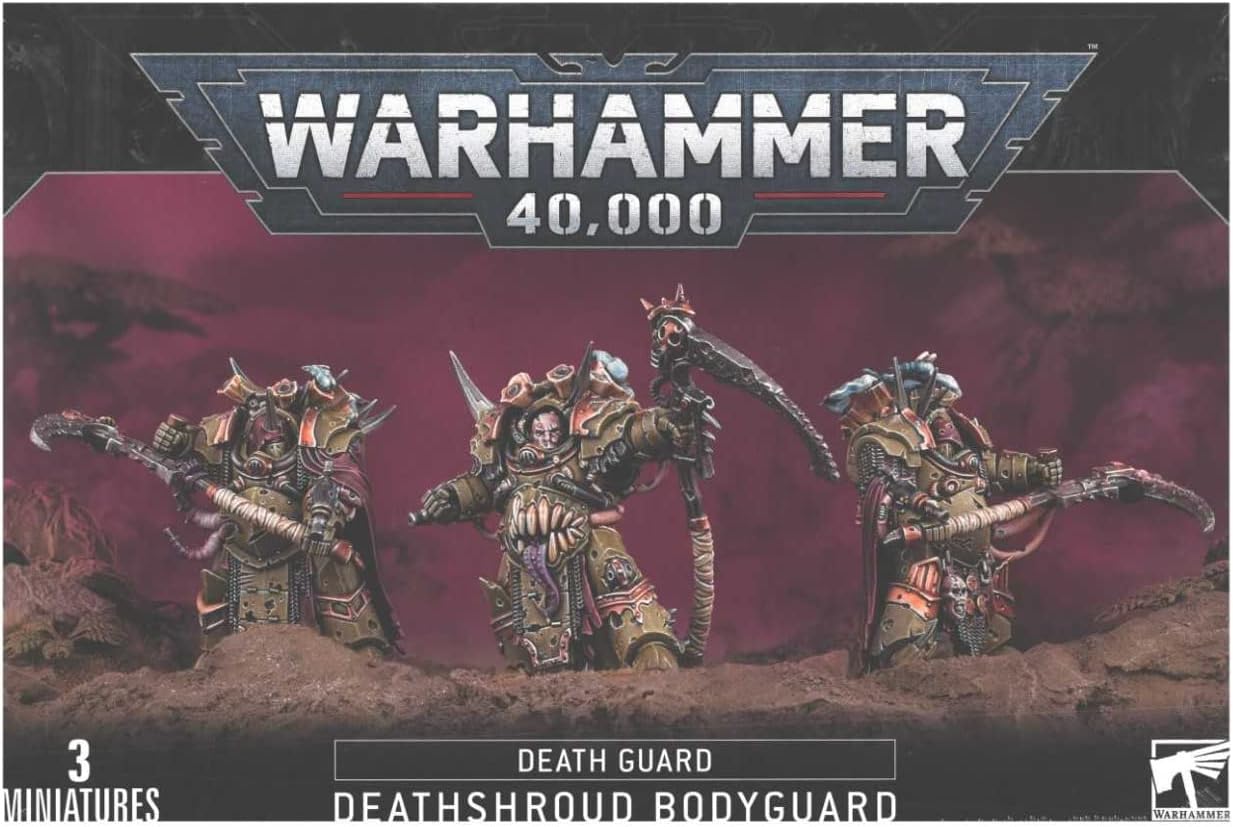 Warhammer 40K Death Guard: Deathshroud Bodyguard Terminators Miniatures Games Workshop