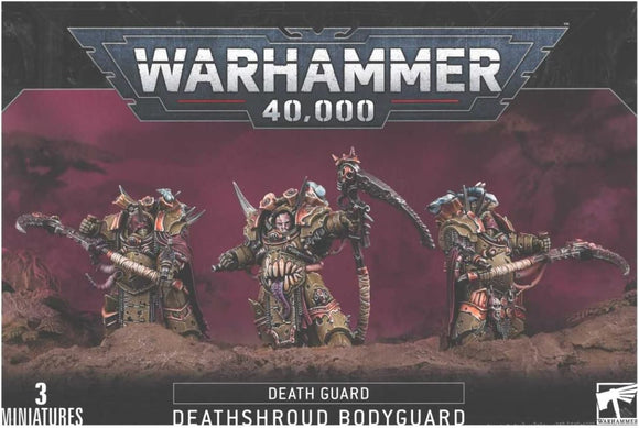 Warhammer 40K Death Guard: Deathshroud Bodyguard Miniatures Games Workshop   