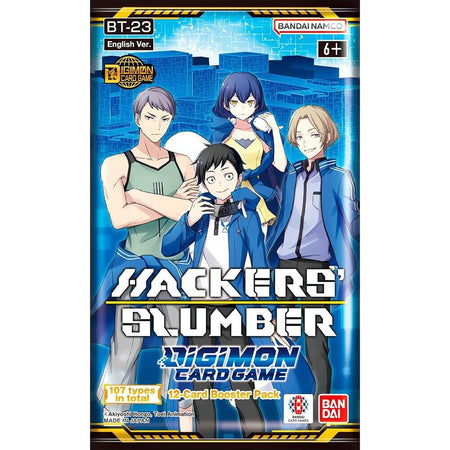 Digimon [BT23] Hackers' Slumber Trading Card Games Bandai BT23 Booster Pack