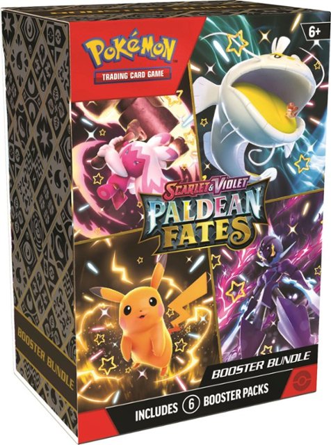 Pokemon TCG: Scarlet & Violet: Paldean Fates: Booster Bundle Trading Card Games Pokemon USA   