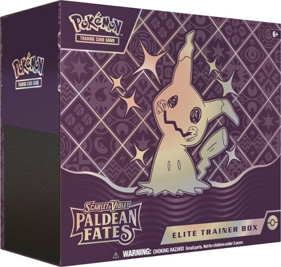 Pokemon TCG: Scarlet & Violet: Paldean Fates: Elite Trainer Box Trading Card Games Pokemon USA   