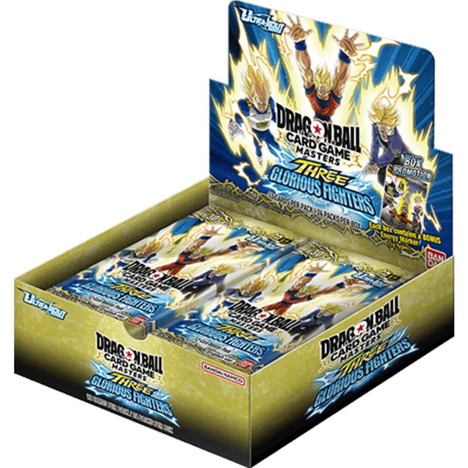 Dragon Ball Super TCG: Masters: Three Glorious Fighters [B30] Trading Card Games Bandai DBS [B30] BOX