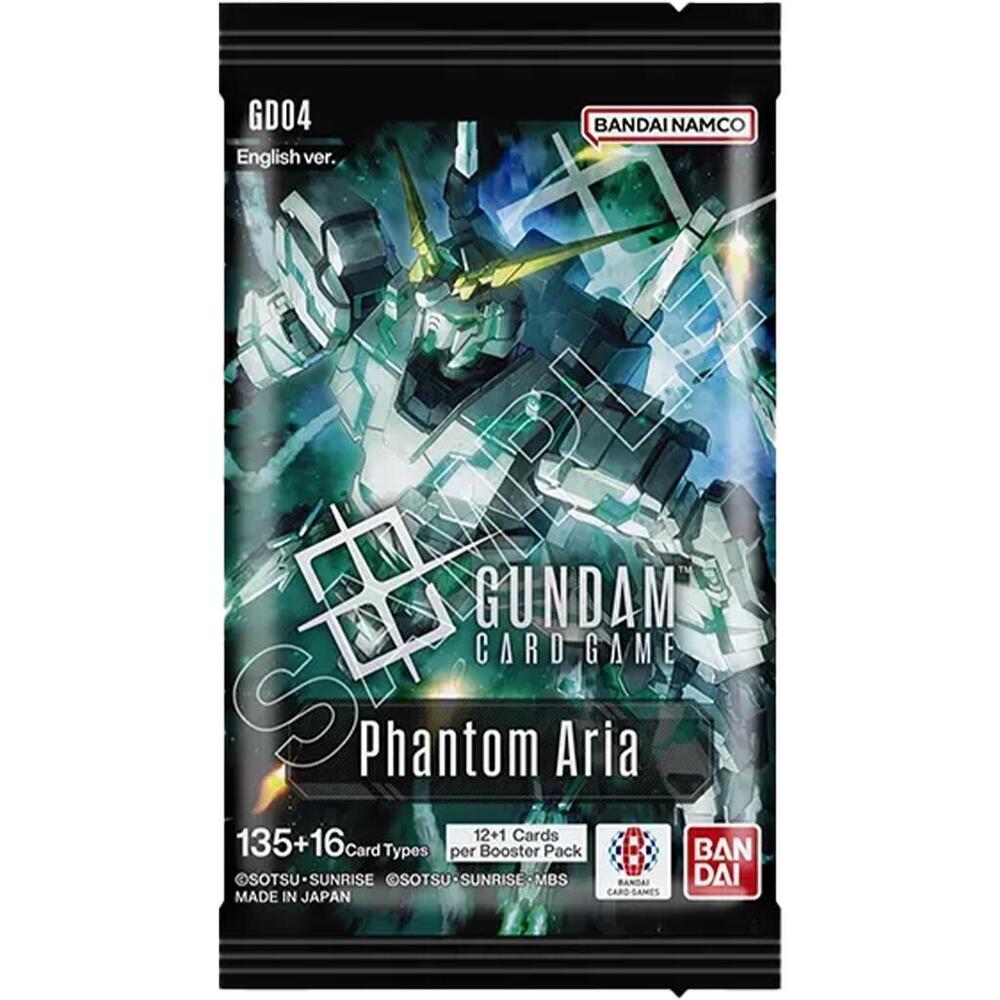 Gundam TCG [GD04] Phantom Aria Boosters (2 options) Trading Card Games Bandai GD04 Booster Pack